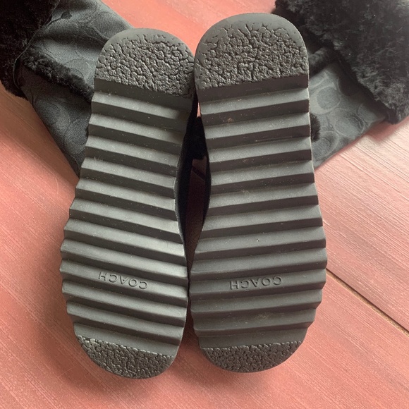 Coach suede Deeann signature boots - Picture 9 of 9